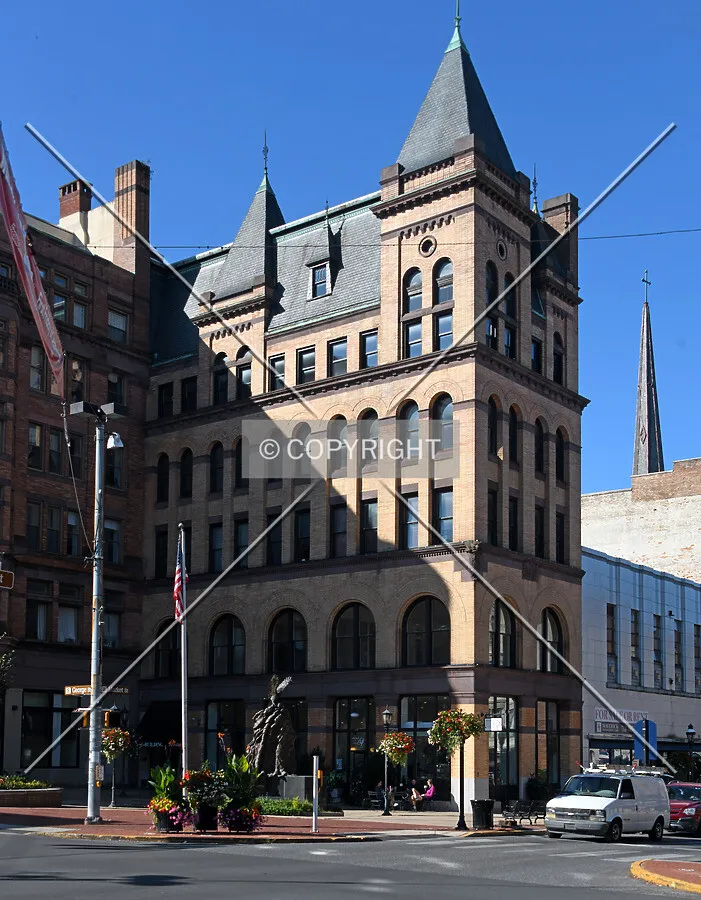 View from the northeast