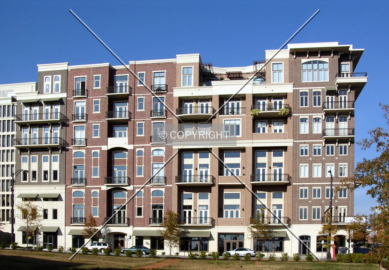 View from the south off McBee Avenue