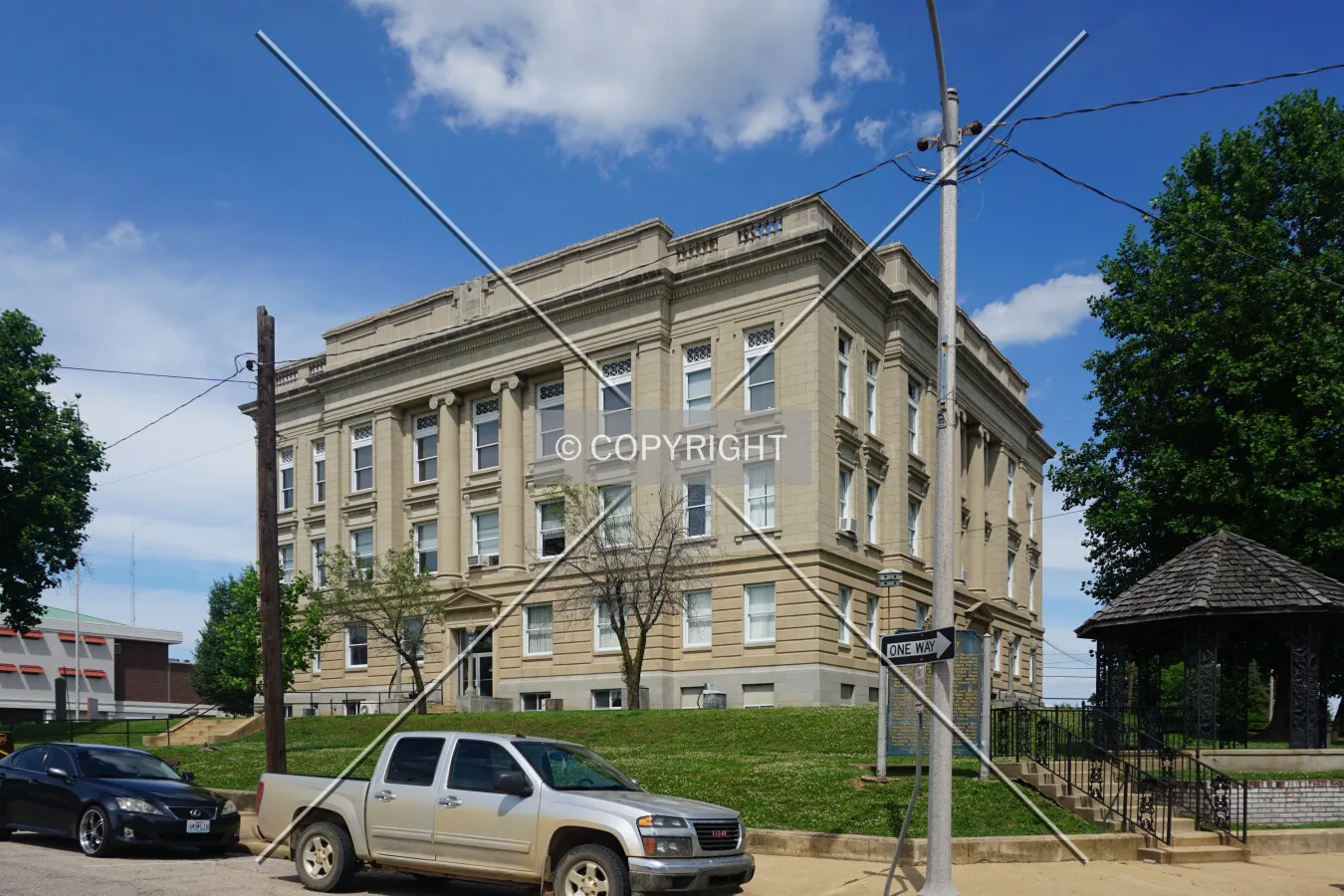 View from the southwest; May 30, 2016