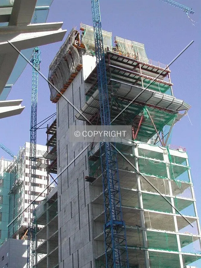 Top of the building