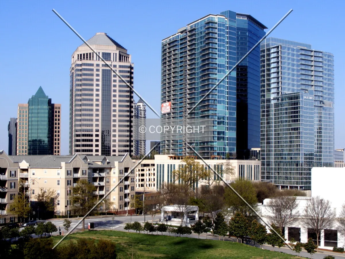 Looking Northeast to Midtown area
