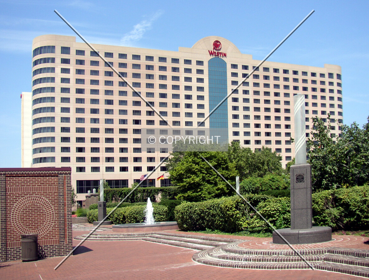 Looking northwest from Capitol Commons