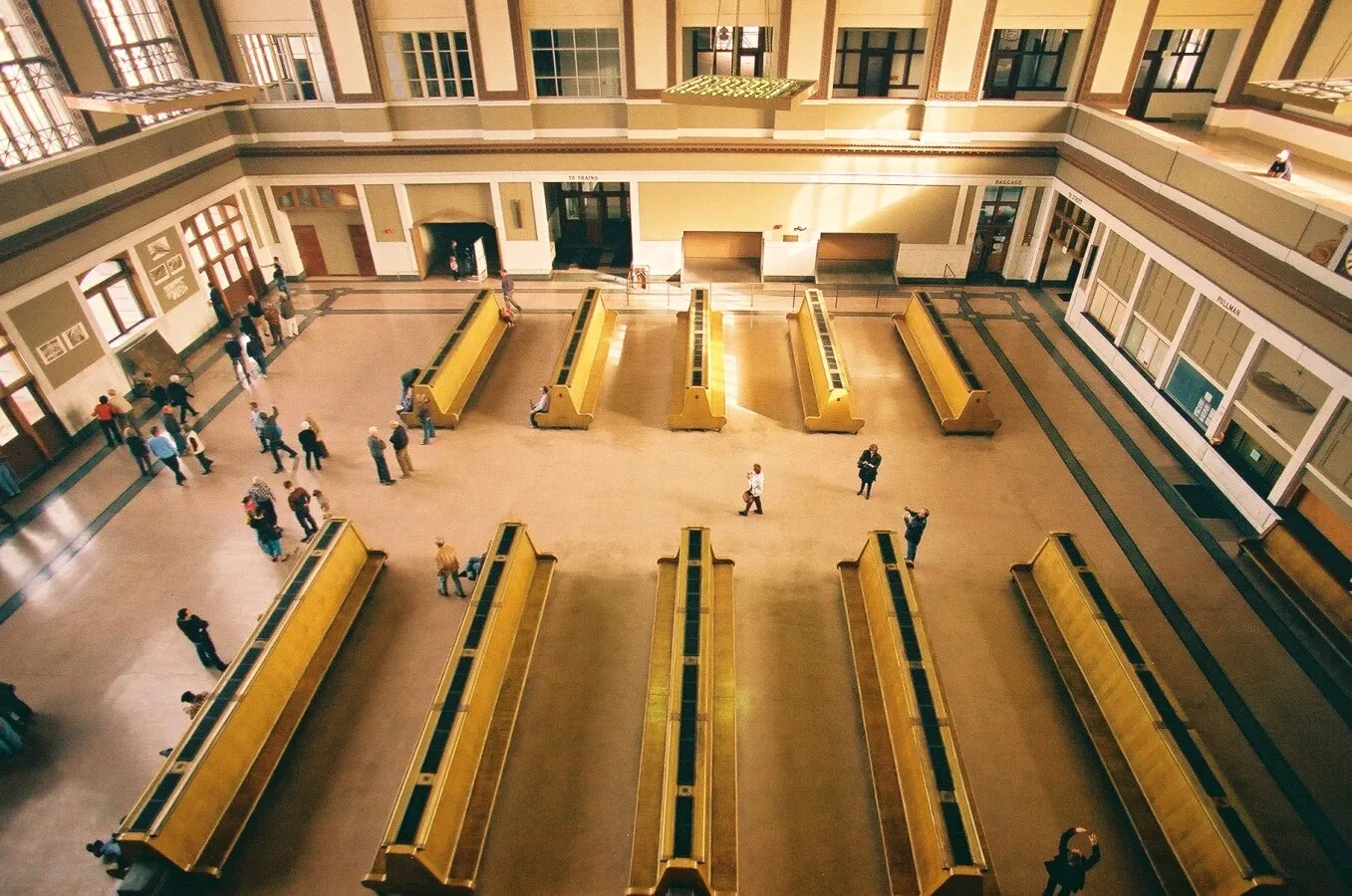 View inside the Great Hall