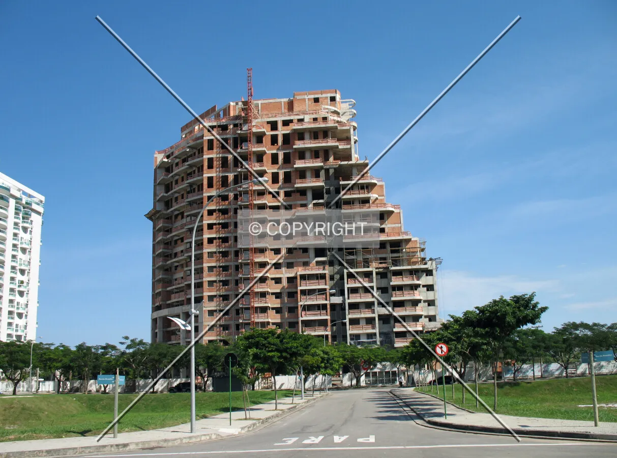 Looking south
