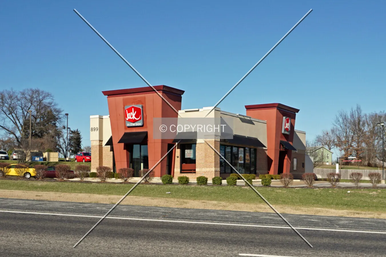 View from the south; January 1, 2016