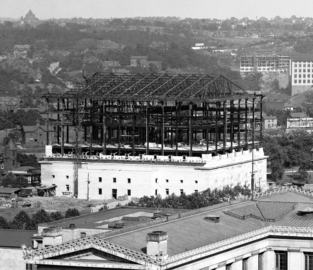 Vintage view from the northwest
