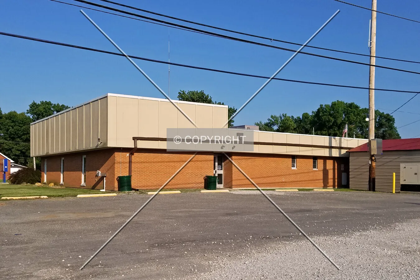 View from the northwest; July 5, 2016
