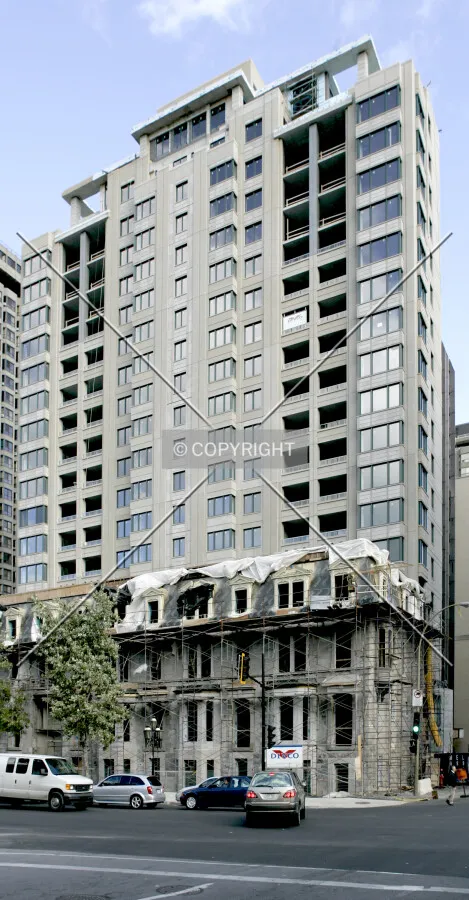 Viewed from across Rue Sherbrooke