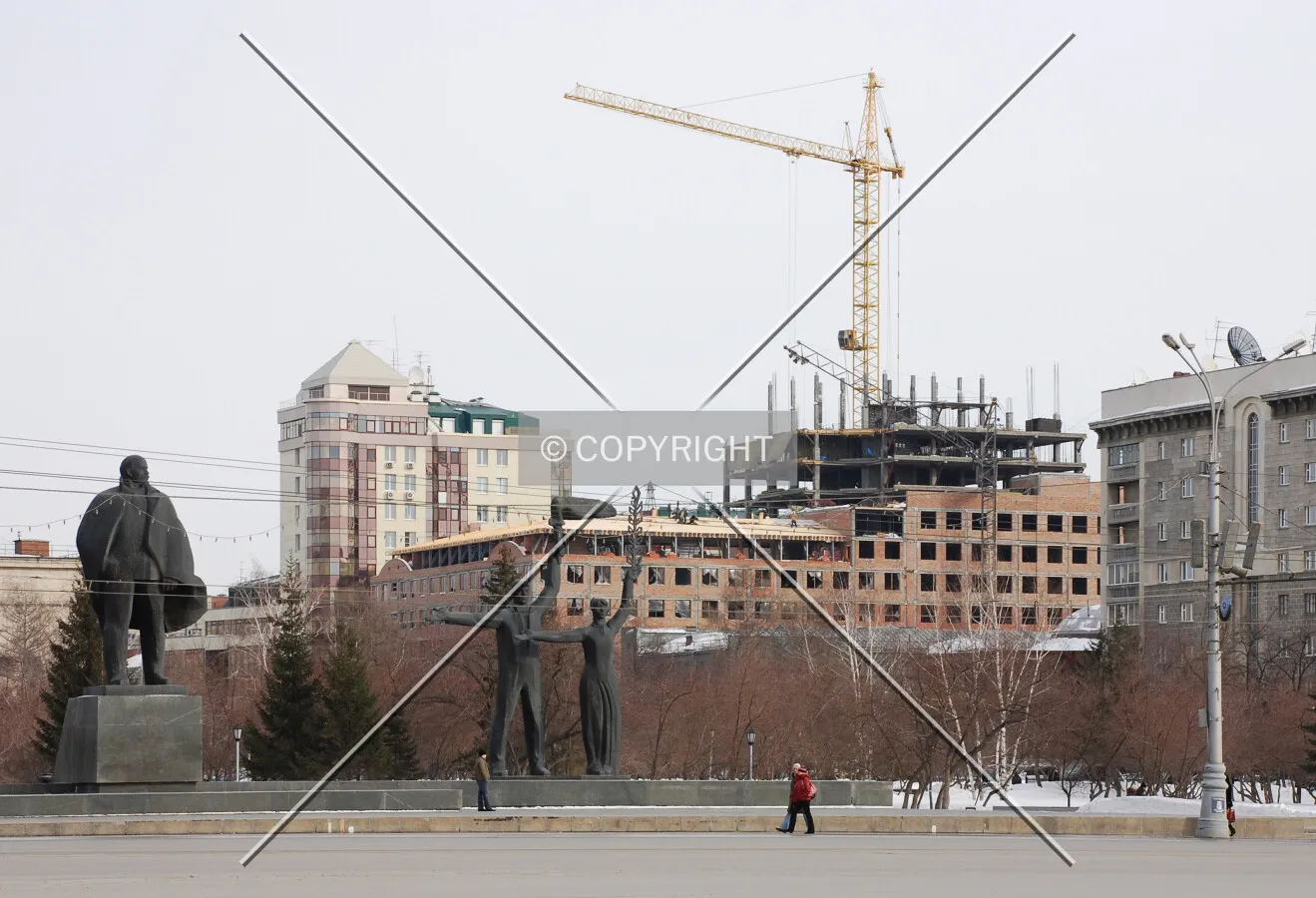 View from Lenin Square