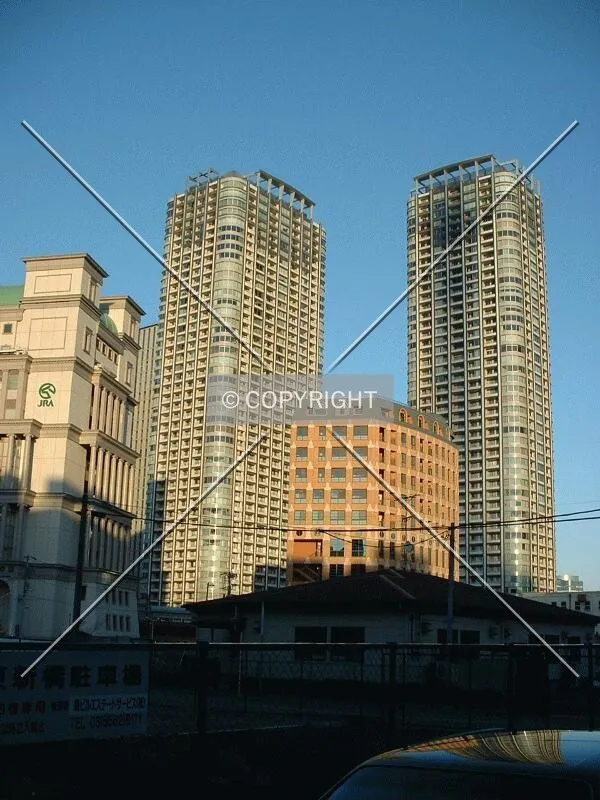 With local buildings