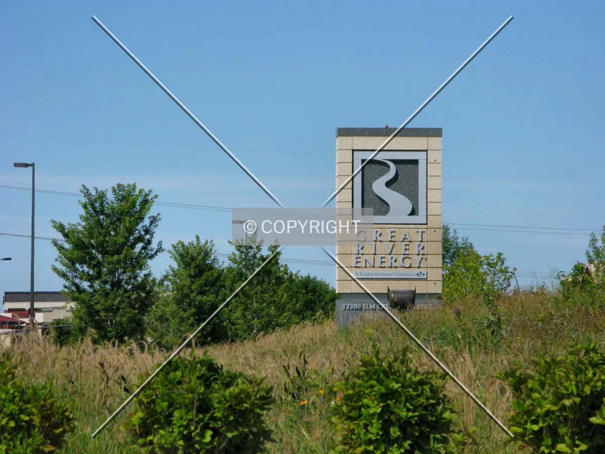Building sign along Elm Creek Boulevard