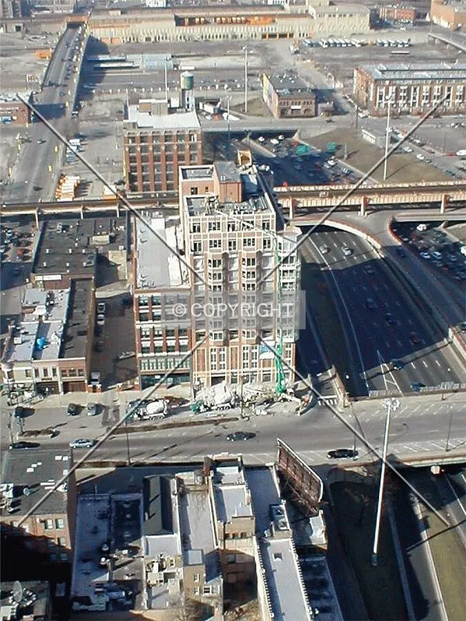View looking north from the top of Skybridge