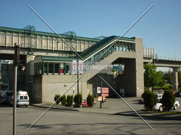 SkyTrain station in New Westminster