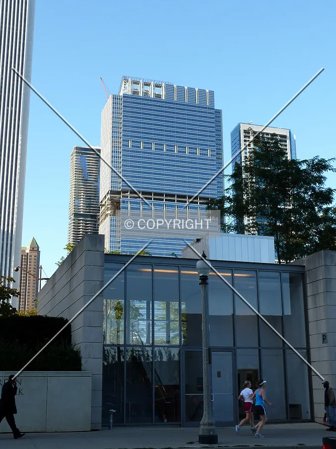 View to the north from Monroe Street