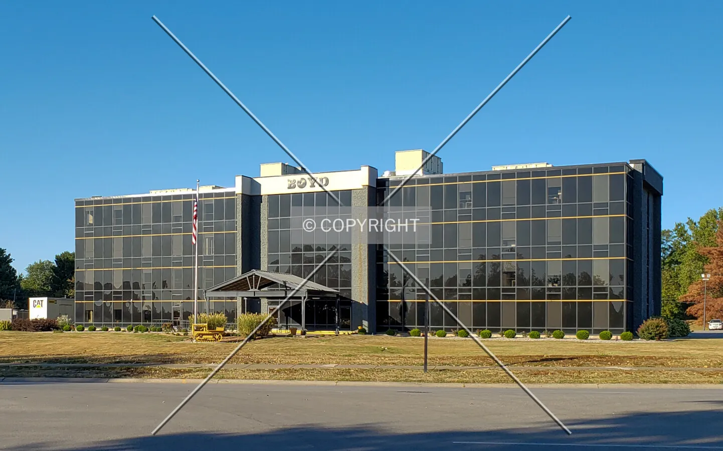 Southeast view; October 5, 2019