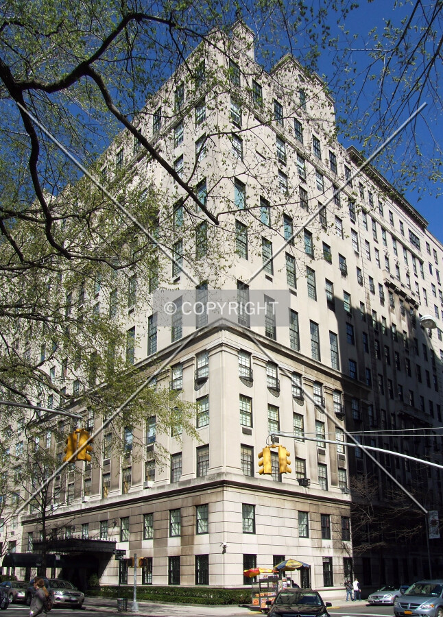 View from the southwest at 5th Avenue and 77th Street