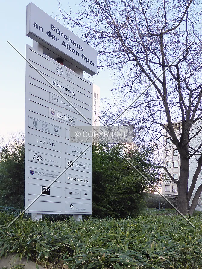 Tenant sign