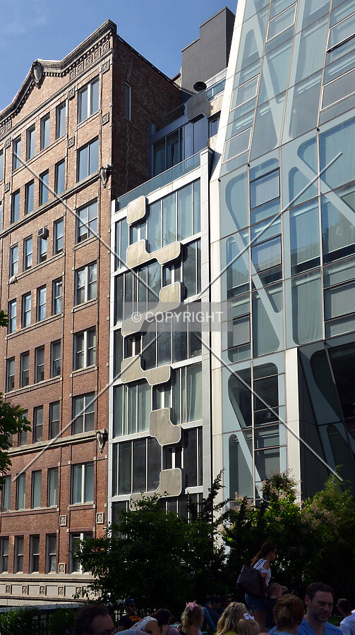 View from the southeast at 23rd Street