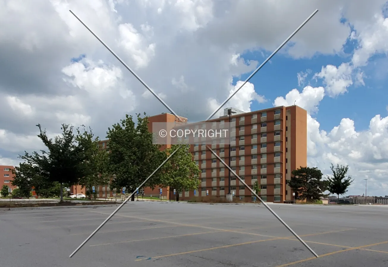 Southwest view; July 25, 2020