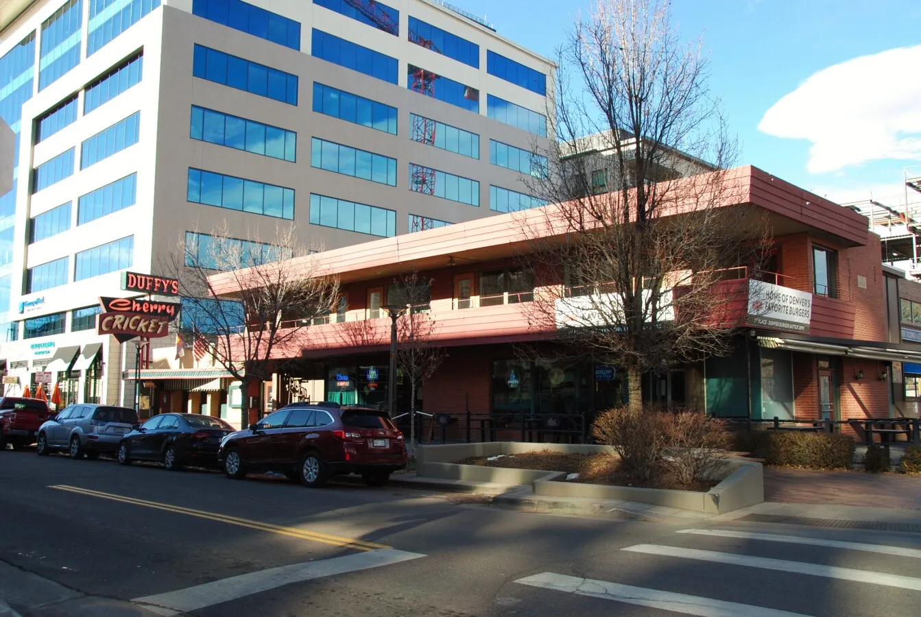 View from the southeast