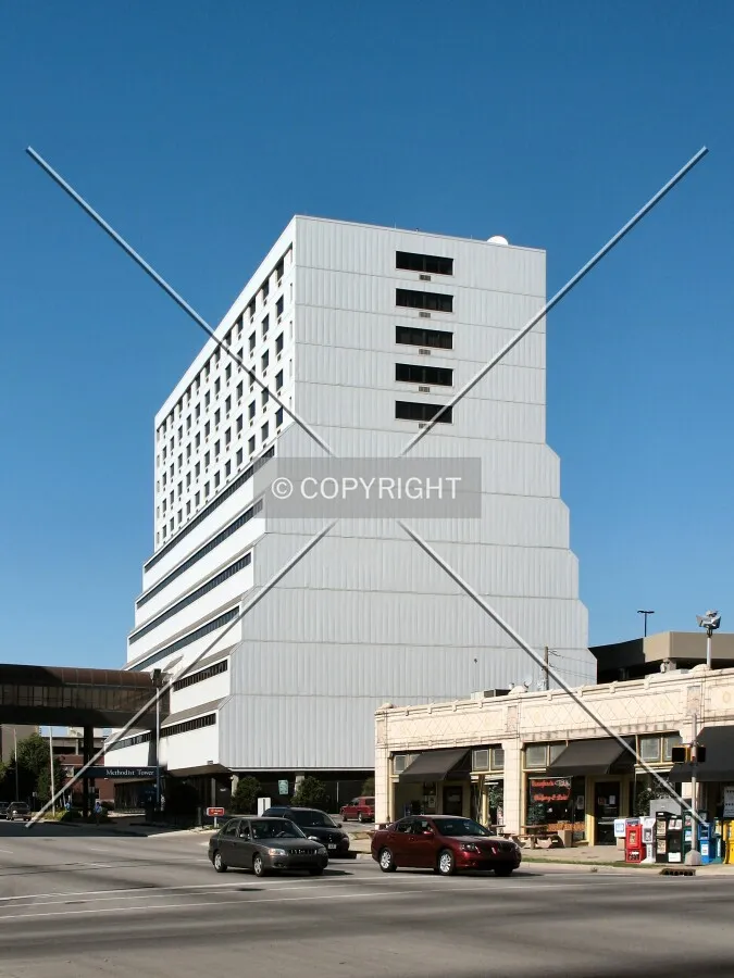 View to the northeast across West 16th Street/North Capitol Avenue
