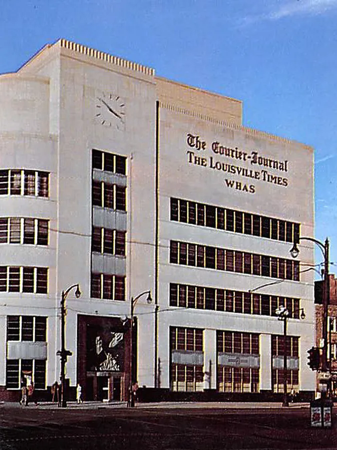 Vintage view from the southwest