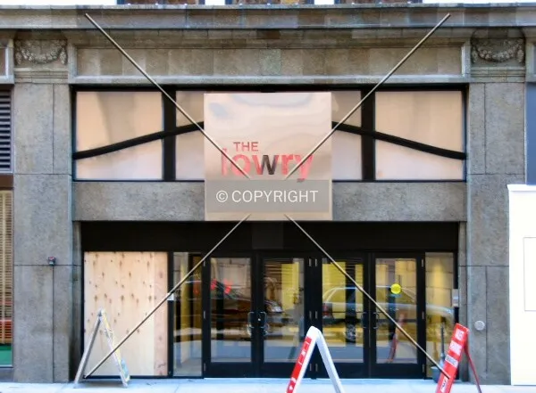 Entrance area along St. Peter Street