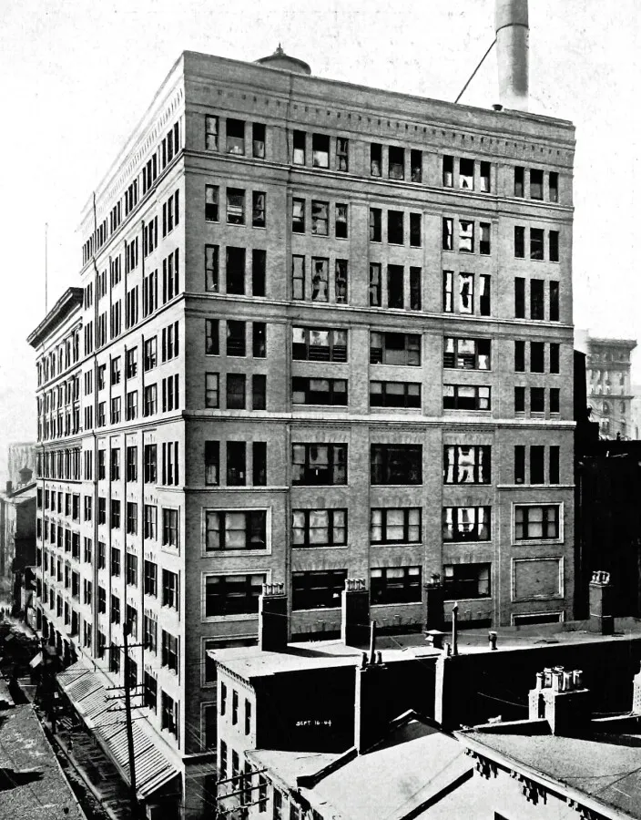 View from the northeast