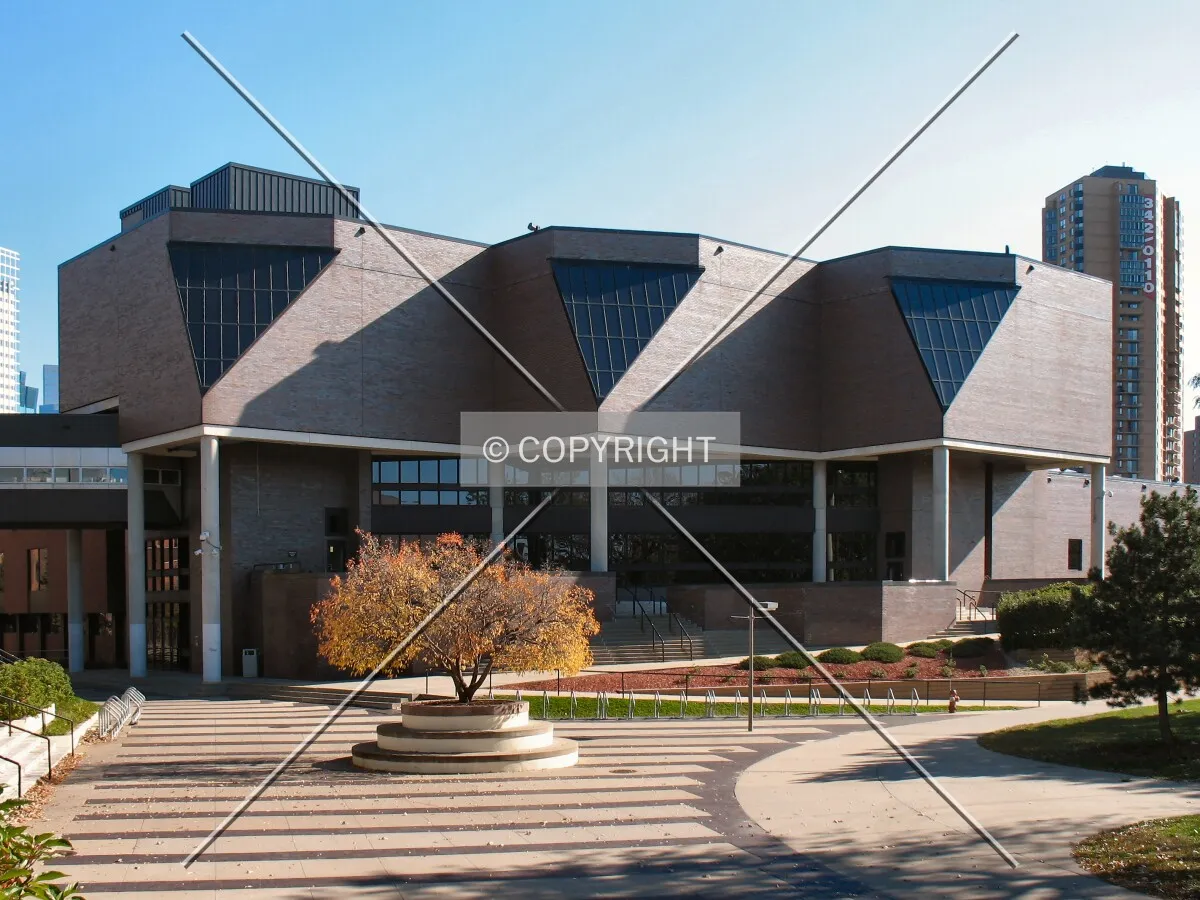 Full southwest elevation from Loring Park