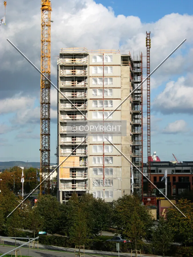 View from the west