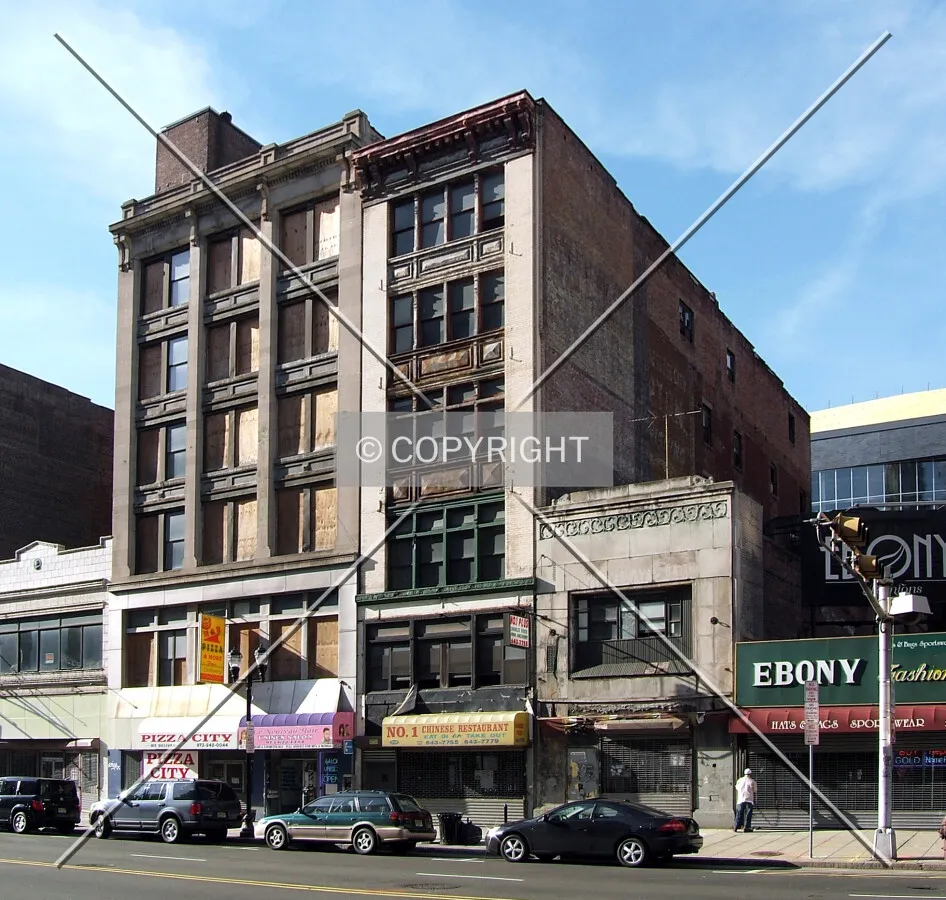 View from the northwest across Market Street