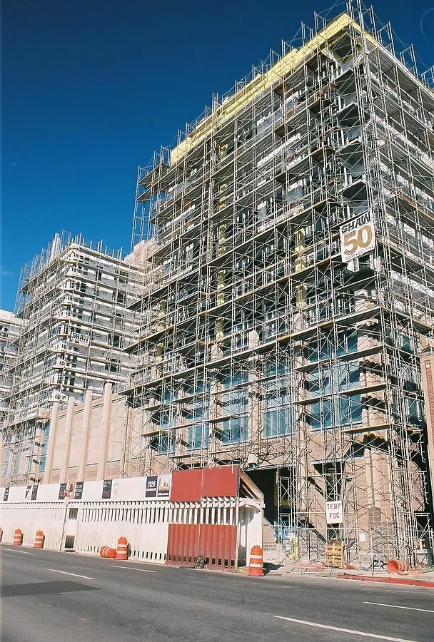 View to the east