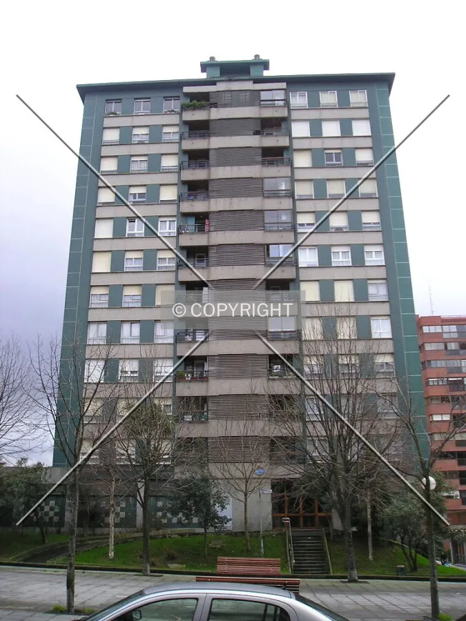 Front view of the building