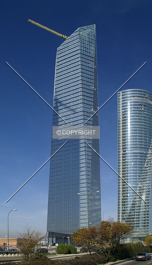 View from Paseo de la Castellana