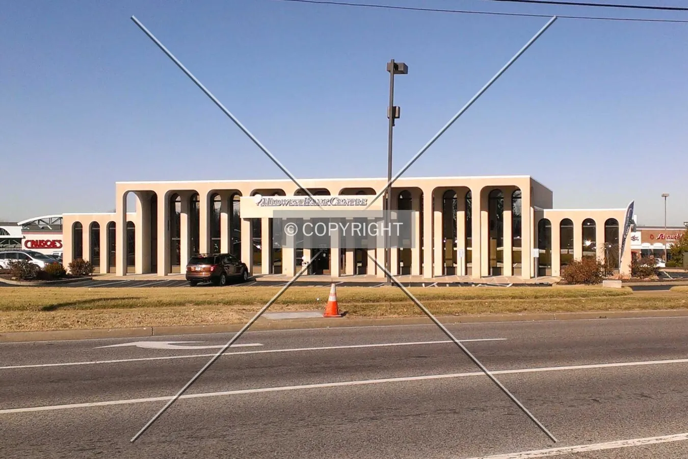 View from the southeast, Saturday, December 28, 2013