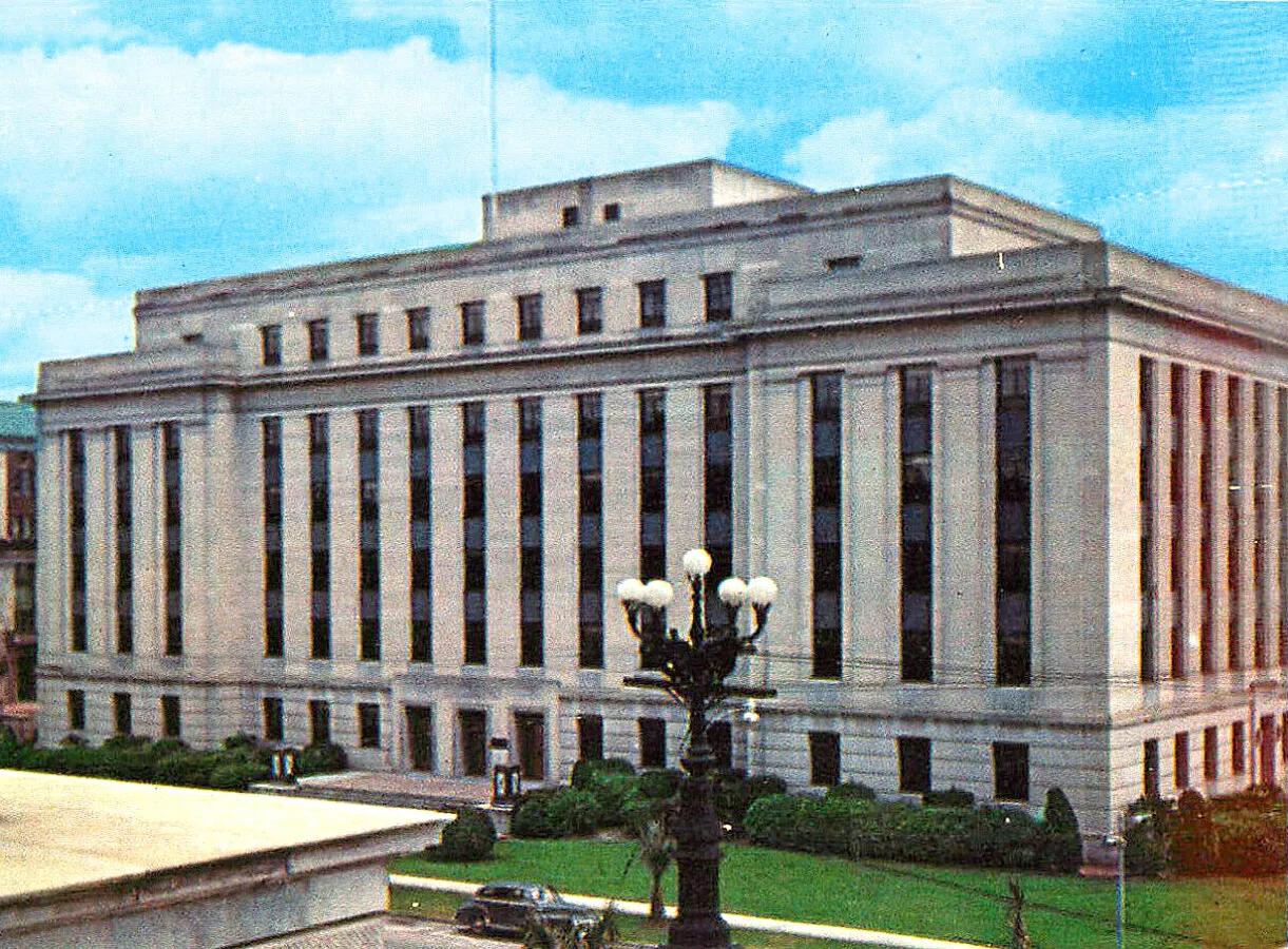 Vintage view from the northwest