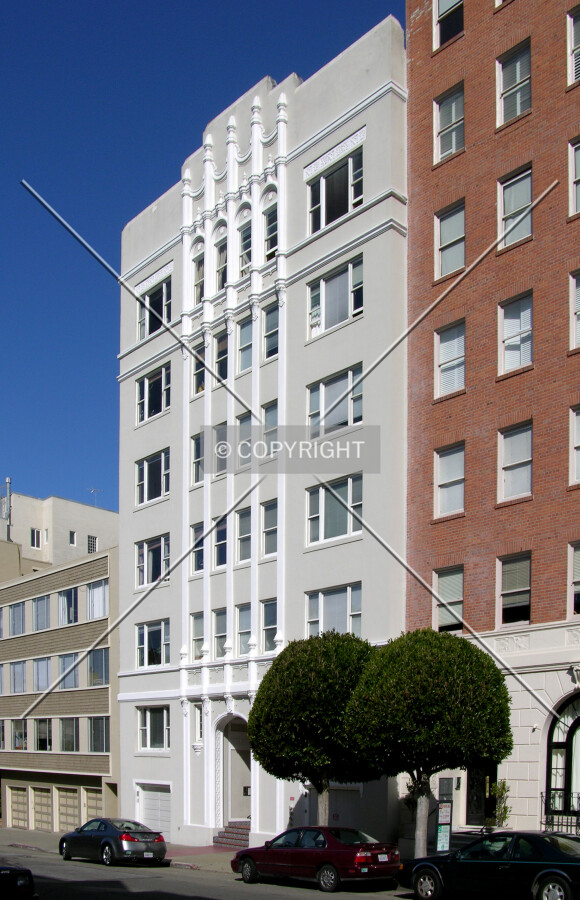 From across Jackson Street to the southeast