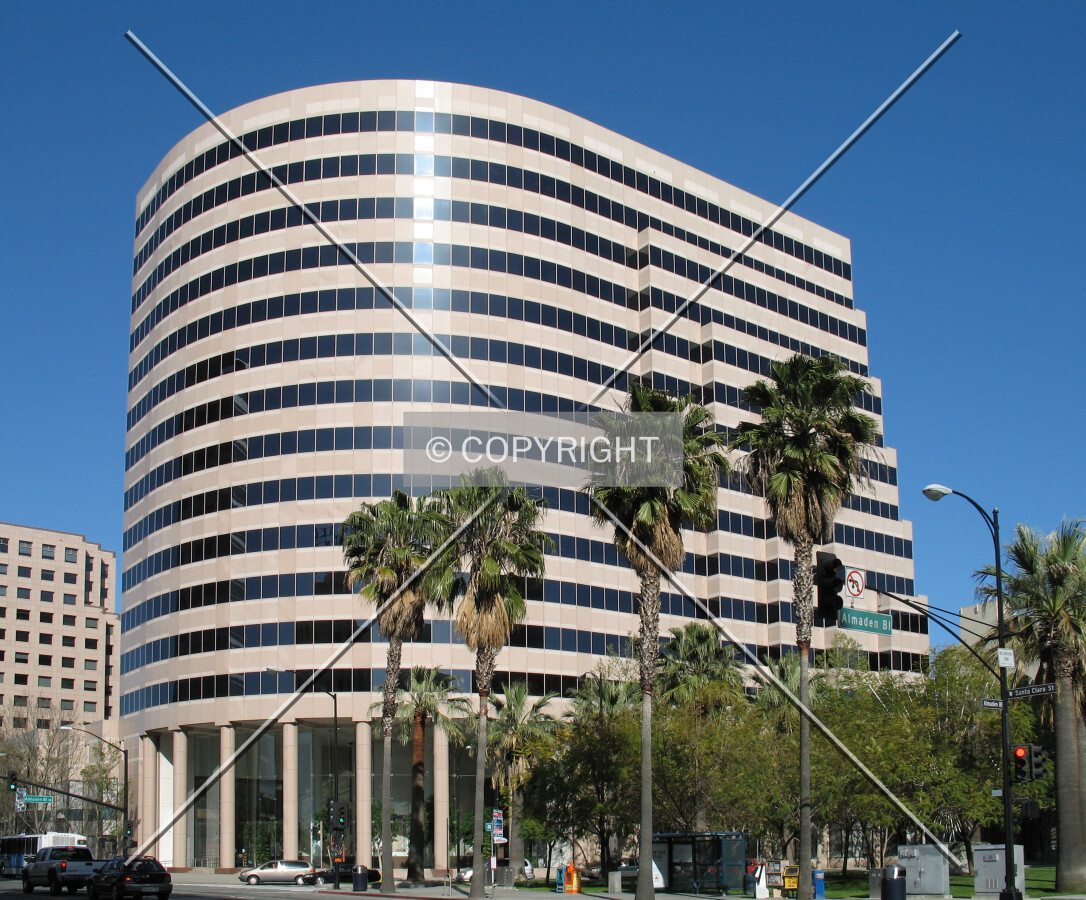 West side seen from across West Santa Clara Street