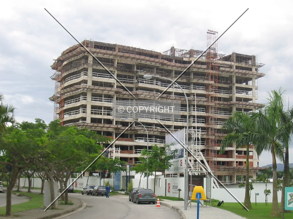 During the construction of the 12th floor