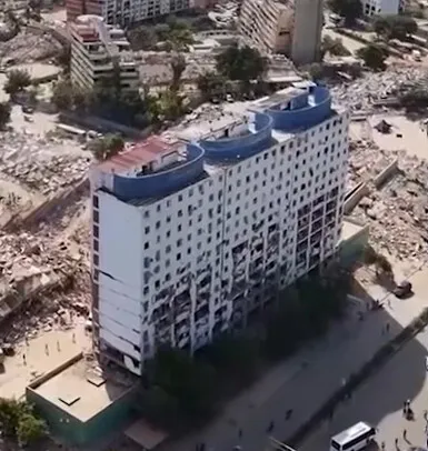 Damaged from the June 2026 earthquakes