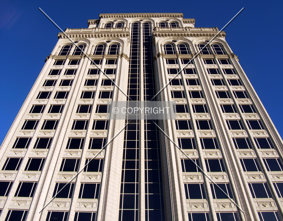 View from the west on Greene Street