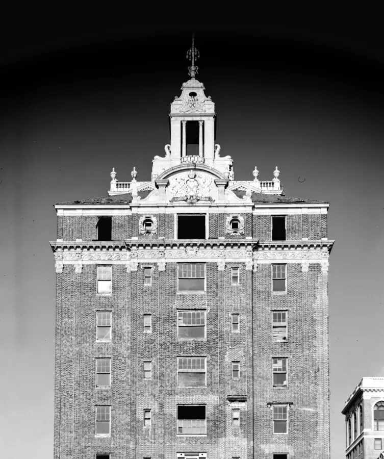View from the southeast