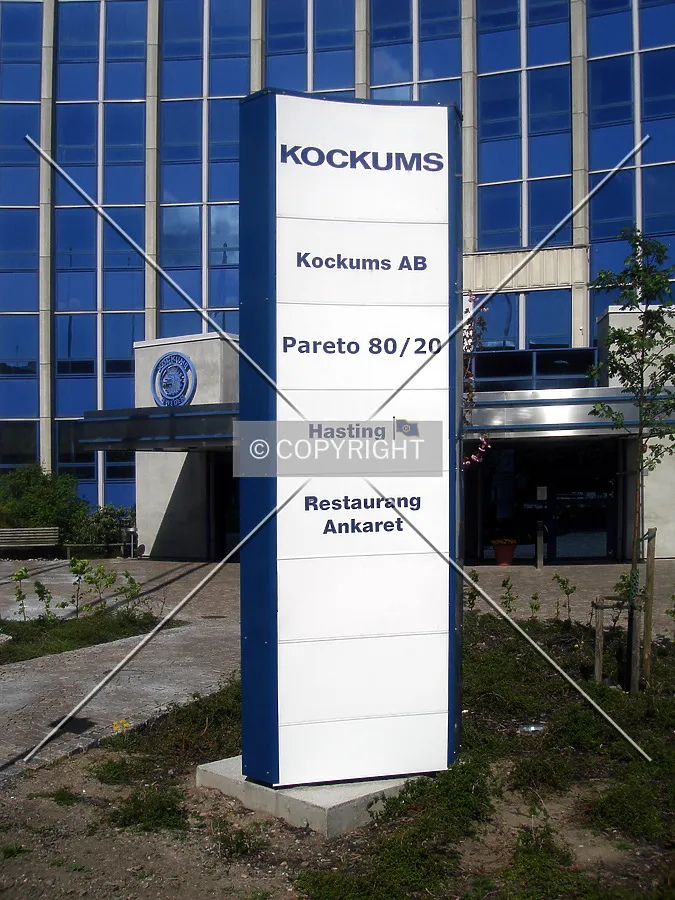 Sign nearby entrance