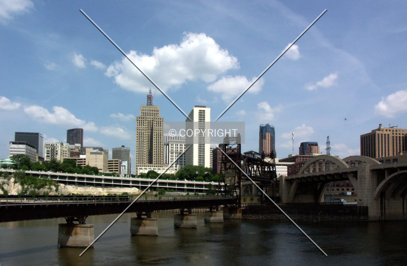 Skyline from south