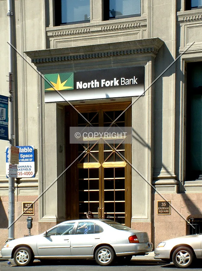 Entrance on Bergen Avenue from the east