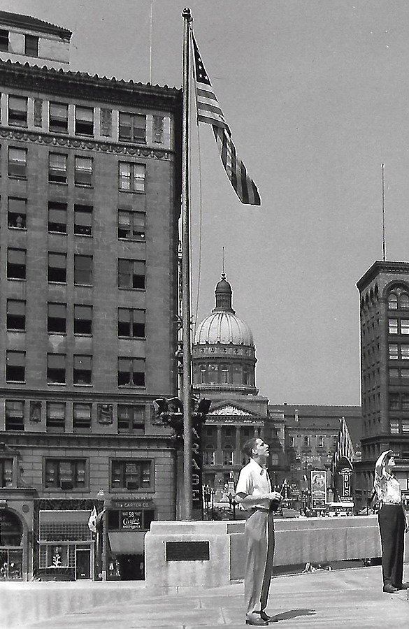 Vintage view from the east