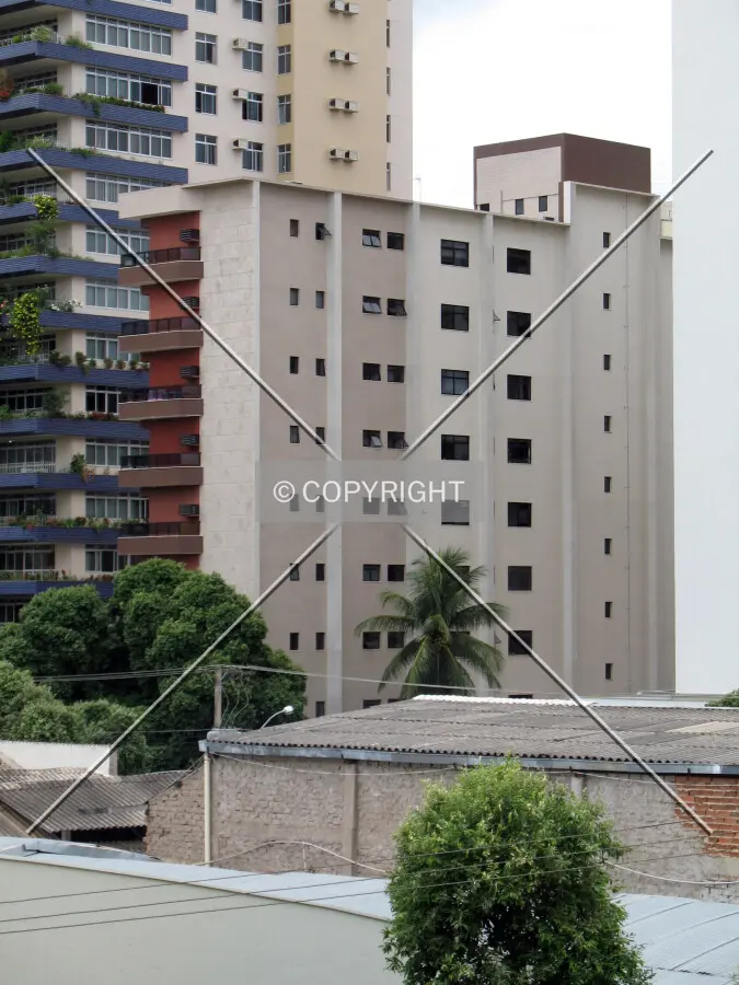 Seen from the 3rd floor of Supermercado Coelho Diniz