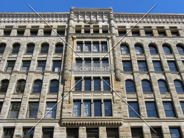 Looking up from 6th Street North