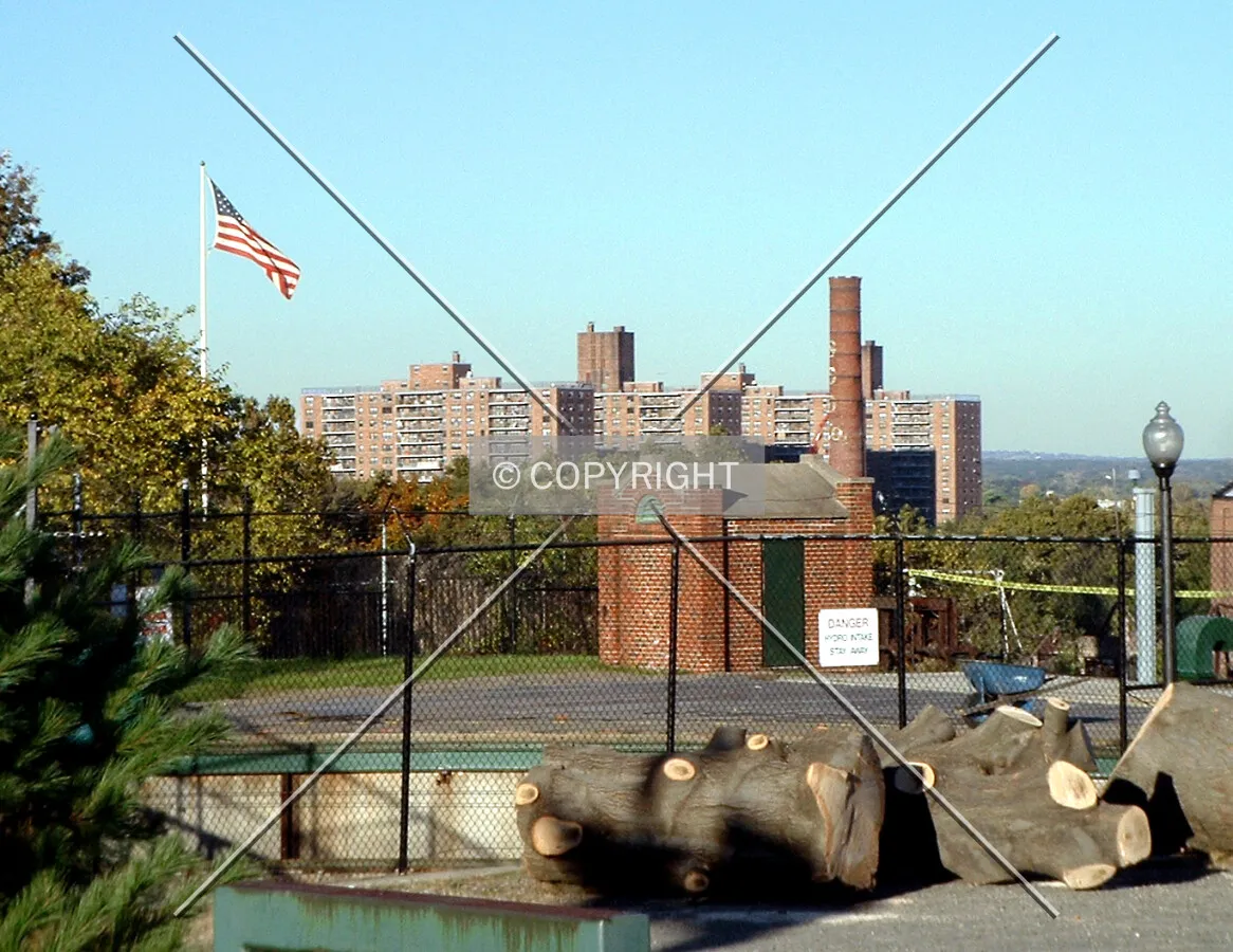 View northeast from the Great Falls Park
