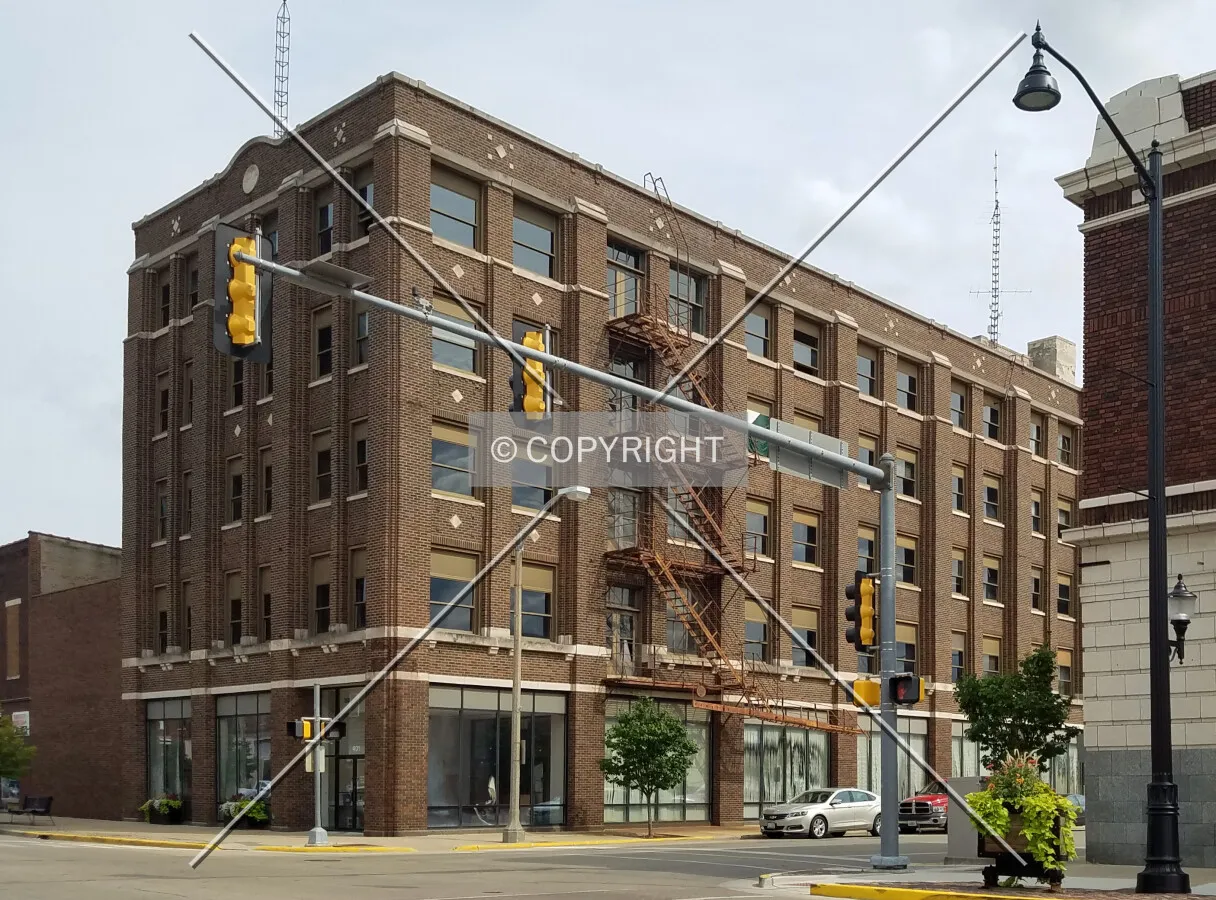 View from the northwest; August 5, 2017